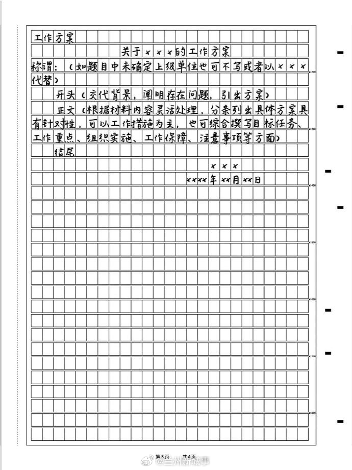 政务信息格式详解与范文图片展示