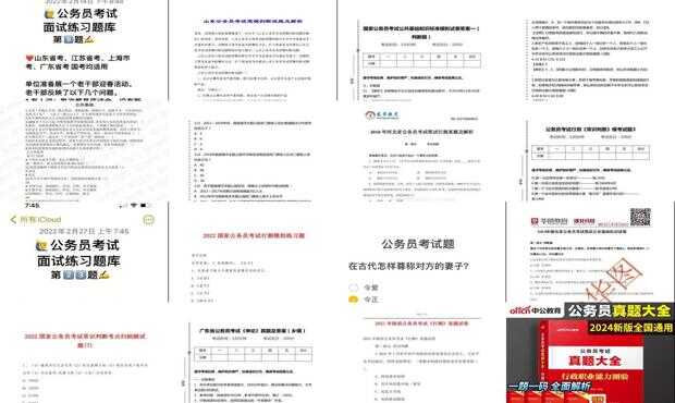 公务员考试真题深度解析与备考策略探讨