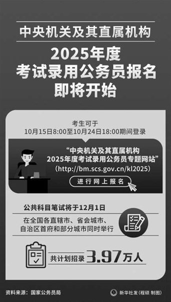 国考公告2025官网发布，最新国家公务员考试信息汇总