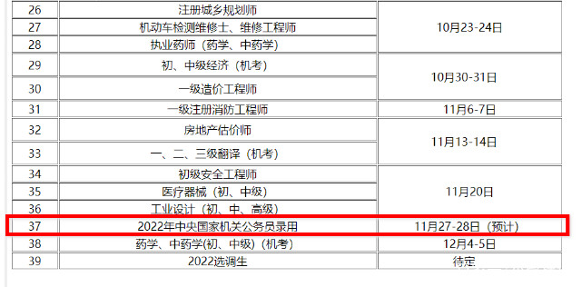 国考与省考时间安排，下半年考期展望分析