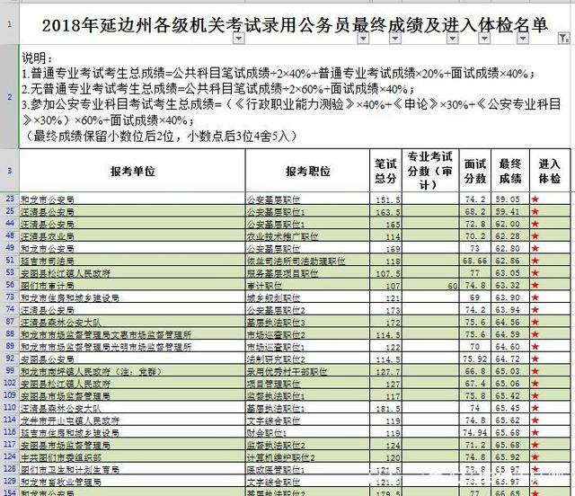 公务员成绩排名表，揭示选拔公正的透明窗口